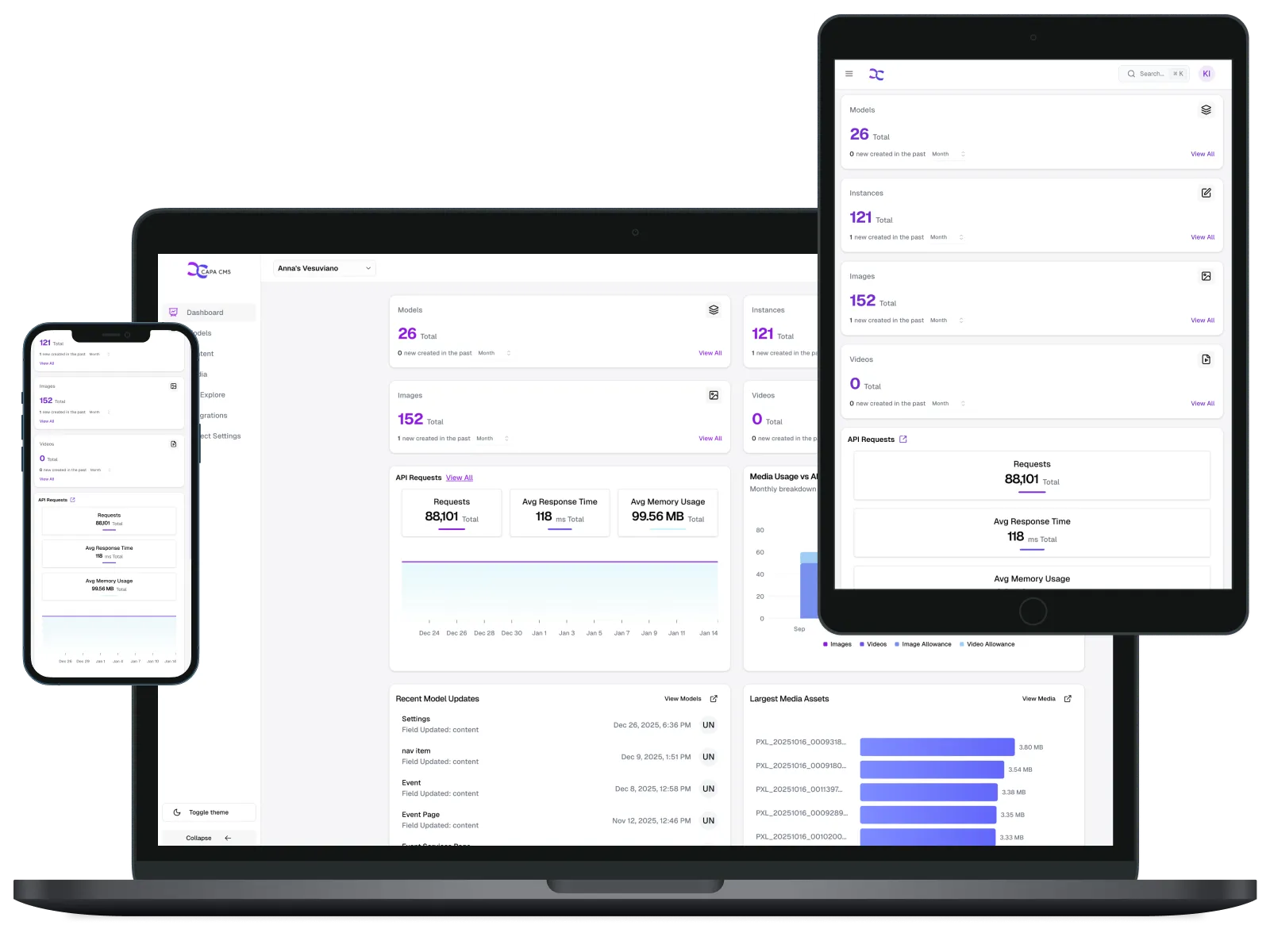 CAPA CMS hero image